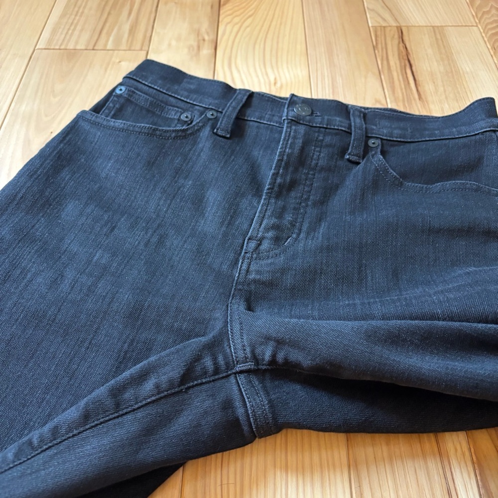 Madewell The Perfect Vintage Wide Leg Jean Black Rinse Wash - Picture 5 of 11